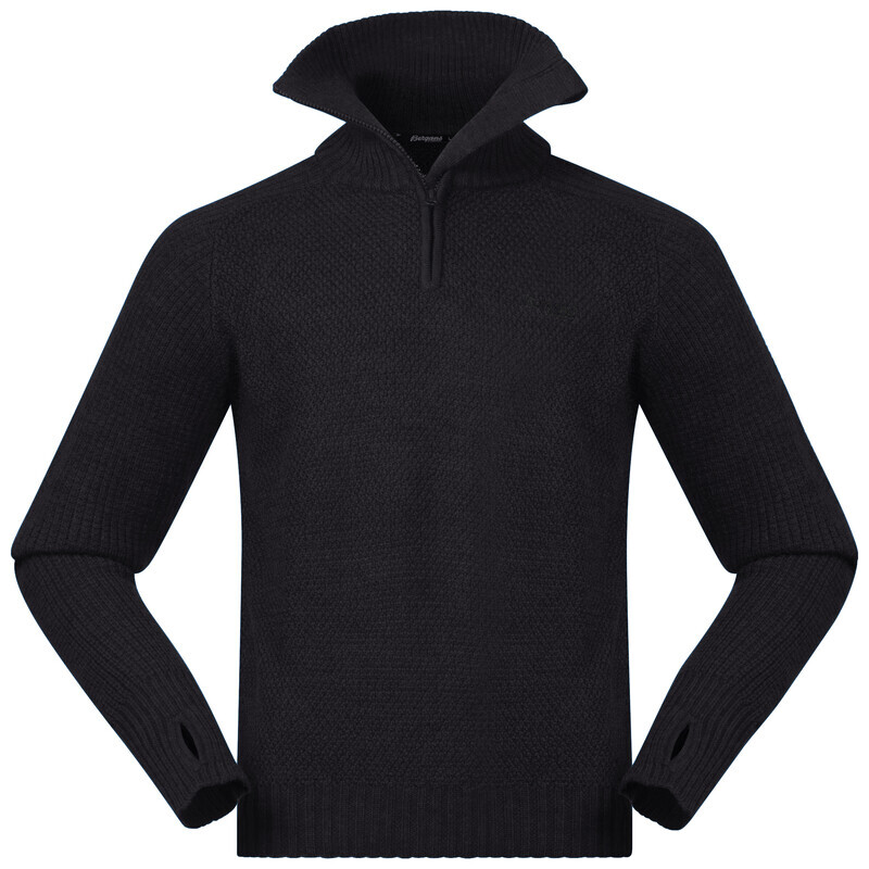 Bergans Ulriken Jumper Heren, black melange