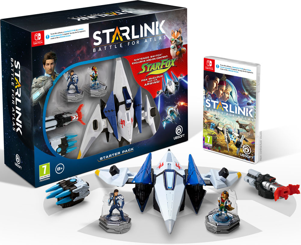 Ubisoft Starlink Starter Pack (verpakking Scandinavisch, game Engels) Nintendo Switch