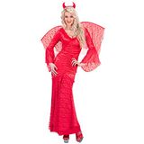Widmann Espa Rode Duivel Kostuum Dames Halloween Verkleedkleding Large