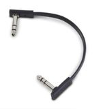 Warwick RockBoard Flat TRS Cable 15cm Black