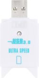 T'nB READERSD3 geheugenkaartlezer Intern Wit USB 3.0