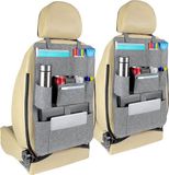 Markenlos Famanu Auto-organizer set – 2 stuks, gemaakt van duurzaam vilt, met verstelbare banden