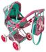 MarioToys Poussette pour poupées, modèle profond avec sac