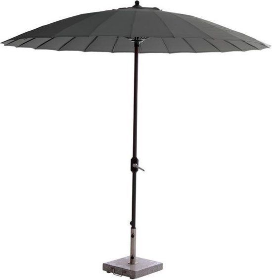 Garden Impressions Manilla Parasol - Ø250 cm - Donker grijs