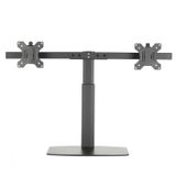 Ewent EW1538 Bureau Mount voor 2 Schermen tot 27" Zwart