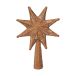 Ferm Living Étoile de sapin de Noël Rattan étoile de cime d'arbre de Noël Naturel