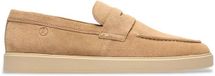 Clarks Lockford Easy suède loafers heren beige maat 40