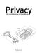 Privacy: Cage & Mirror Publishing Privacy: The Architecture of Forgetting Paperback