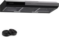 Klarstein Contempo 90 cm Afzuigkap Zwart