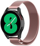 By Qubix Qubix Milanese bandje Rosé goud voor Huawei Watch 5 46mm