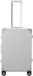 Aleon Fortis Trolley met 4 wielen, Aluminium, 67 cm - Harde bagage - TSA slot - snowwhite