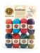 Lion Brand Yarn Bedrijf 1-delige bonbons, vieren, meerkleurig, 8 x 38,3 yd/35 m