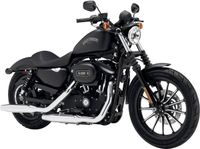 Bauer Spielwaren Maisto Harley-Davidson Sportster Iron 883: getrouw motormodel 1:12, met beweegbare standaard en stuur, zwart (532326)