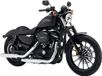 Bauer Spielwaren Maisto Harley-Davidson Sportster Iron 883: getrouw motormodel 1:12, met beweegbare standaard en stuur, zwart (532326)