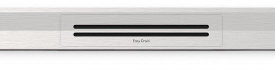 Easy Drain R-line Clean Color Douchegoot Wall - 90cm - RVS