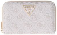 GUESS Laurel II SLG Medium Zip Around Wallet Bone Logo crème