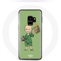 Maniacase Etui voor Samsung Galaxy S9 One Piece Manga Roronoa Zoro