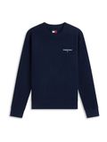 Tommy Jeans sweat-shirt bleu marine