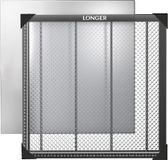 StarTech Laser-rasterwerkbank - Werkplatform - 440x440x22 mm - Geschikt voor CO2- en diodelasers - Voor graveren en snijden - Met honingraatstructuur