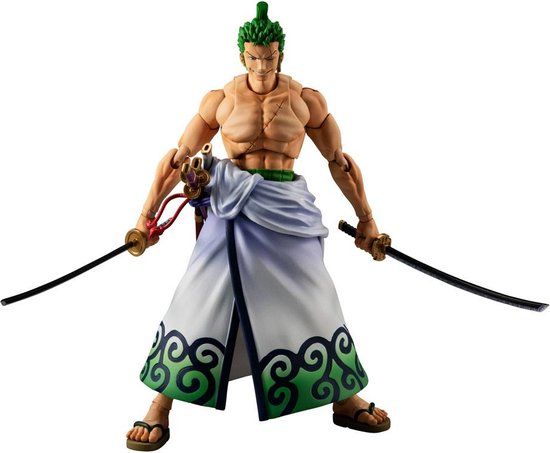 Megahouse ONE PIECE Zoro Juro Figure - Variable Action Heroes - 18cm