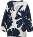 Tom Tailor - Gekreukte blouse overhemd - Maat XS - big floral shapes design