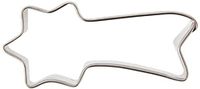 Zenker Patisserie Comet Cookie Cutter, Stainless Steel, Silver, 8 x 3.6 x 1.7 cm