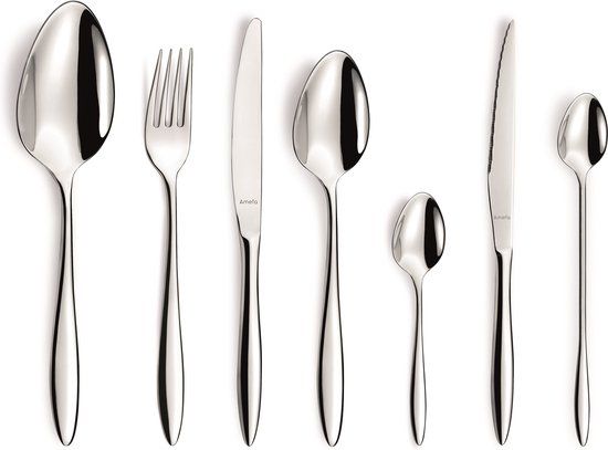 Amefa Ariane 42-delige Bestekset - Zilver - 6 Personen - Vaatwasserbestendig