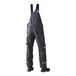 JAK 1603 Stretch Am. Overall | Grijs/Zwart | 48L (32/35)