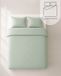 HOOMstyle Dekbedovertrek met kussenslopen - luxe micro Percale - dekbedovertrek - 200x220cm - 2 persoons - Aloë Vera Groen