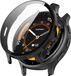 Strap-it beschermhoesje met glasplaat geschikt voor Garmin Venu 3 (zwart)