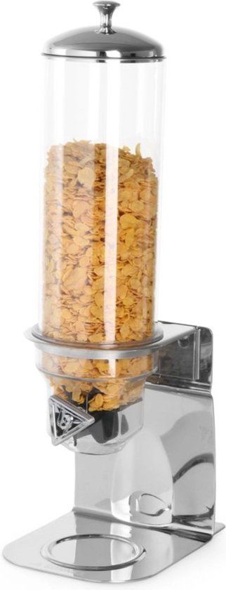 HENDI Multi-dispenser – 4L – luchtdicht – roestvrij staal – kunststof