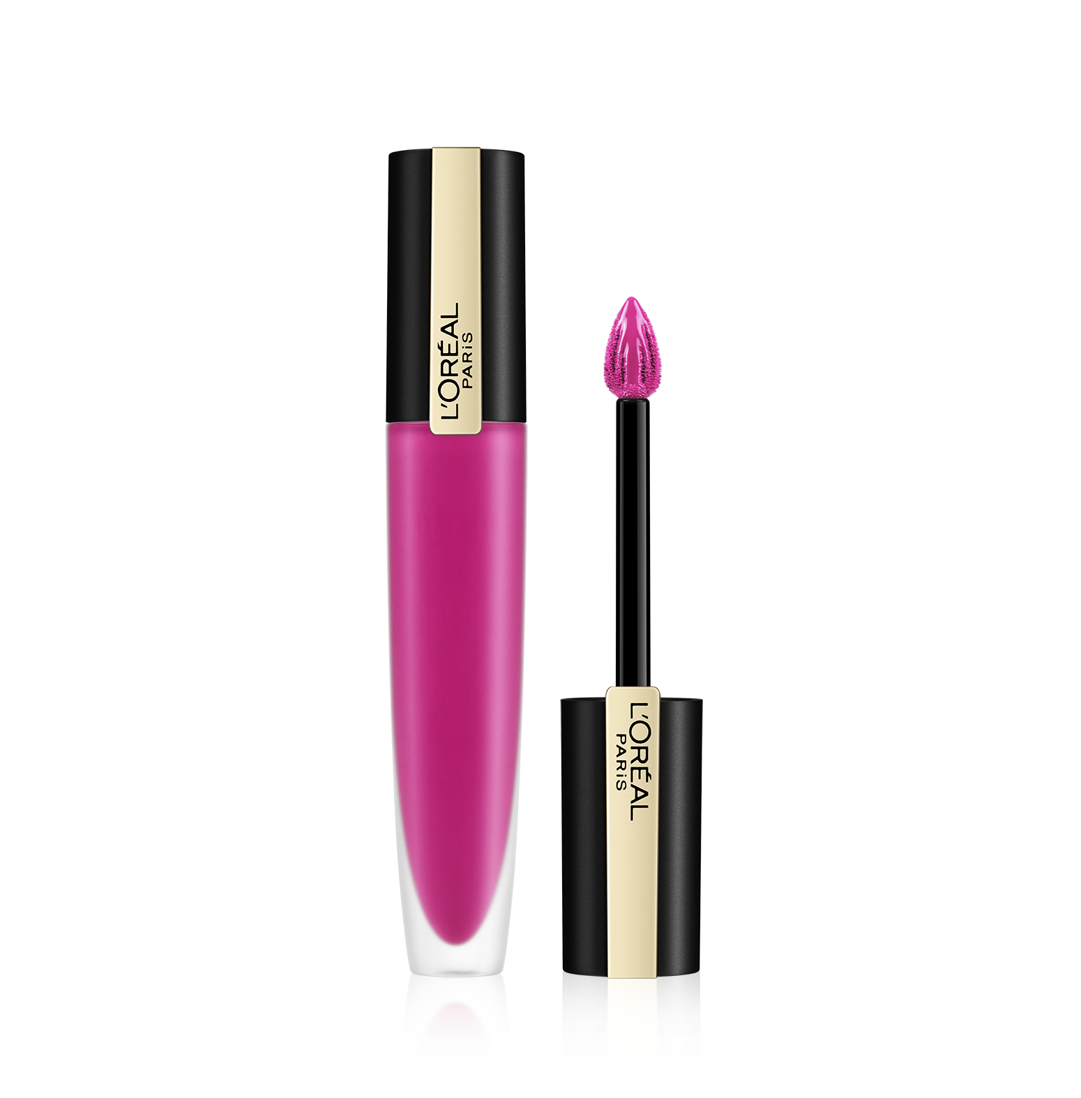 L'Oréal Make-Up Designer Rouge Signature Lipstick - 106 Speak Up - Roze - Matte Vloeibare Lippenstift - 7 ml