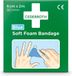 CEDERROTH verband van zacht schuim, elastisch, bleu 6 cm x 2 mètres
