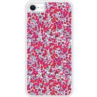 Apple iPhone SE Liberty wiltshire rouge verstevigd hoesje met sublimatie bedrukking