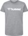 Hummel T-shirt en coton biologique avec grand logo imprimé