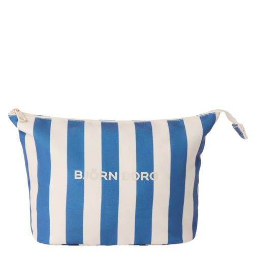 Björn Borg gestreepte toilettas blauw