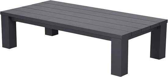 Garden Impressions - Cube lounge tafel - 140x70 - carbon black