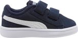PUMA Smash v2 SD V Inf Kinderen Sneakers - Peacoat-Puma White - Größe 24