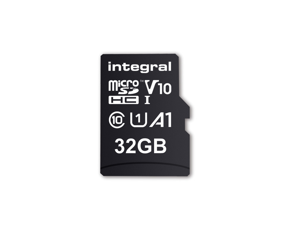 Integral 32GB HIGH SPEED MICROSDHC/XC V10 UHS-I U1