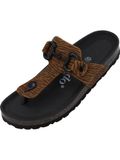 Palado Palado Kos Zebra Teenslipper bruin