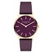 Liebeskind Berlin dames horloge LT-0484-LQ roestvrij staal in IP goud aan leren band