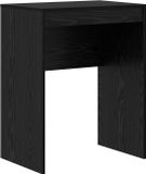 vidaXL Bureau Zwart Eiken 60 x 40 x 76 cm