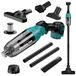 Aspirateur sans fil, 24 kPa, filtre HEPA, adapté pour la maison et la voiture, bleu