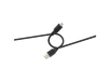 ISY Iuc-1009 Usb-a Naar Mini Usb 2.0 Kabel 15 M Zwart
