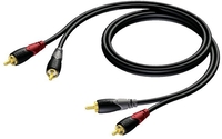 Procab CLA800 2x RCA male - 2x RCA male kabel 15m