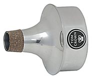 Tom Crown Oefendemping Piccolo Trompet, Aluminium Behuizing