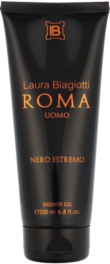 Laura Biagiotti Roma Uomo Nero Estremo Shower Gel