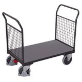 Variofit Wagen met gaasbekleding - 2 rugleuningen - Draagvermogen 500kg - Variofit
