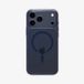 Spigen Ultra Hybrid (Mag Fit) hoesje voor Apple iPhone 17 Pro - Donkerblauw, Transparant