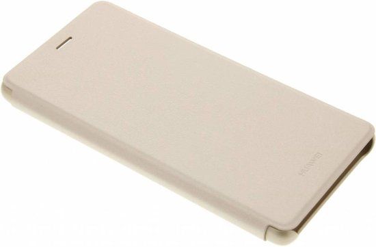 Huawei flip cover - goud - voor Huawei P9 Lite